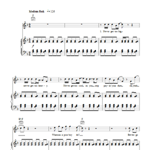 Primal Scream Country Girl Musik Noten - Piano, Vocal & Guitar Chords - 40228-0