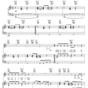 Prince 1999 Musik Noten - Piano, Vocal & Guitar Chords - 59520-0