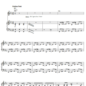 Prince Batdance Musik Noten - Piano, Vocal & Guitar Chords - 59594-0
