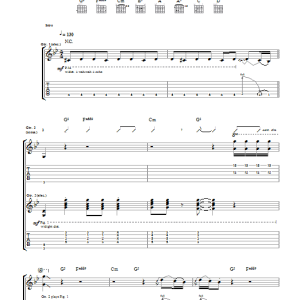Prince Fury Musik Noten - Guitar Tab - 46749-0