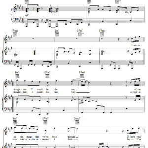 Prince I Hate U Musik Noten - Piano, Vocal & Guitar Chords - 59587-0