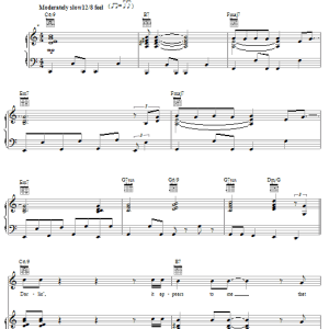 Prince International Lover Musik Noten - Piano, Vocal & Guitar Chords - 59514-0