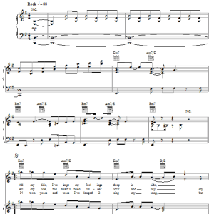 Prince Letitgo Musik Noten - Piano, Vocal & Guitar Chords - 59590-0