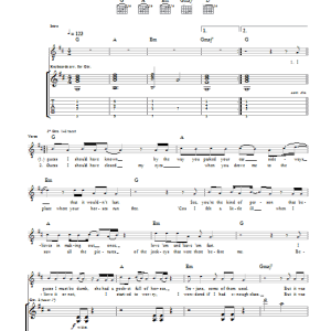 Prince Little Red Corvette Musik Noten - Guitar Tab - 46756-0