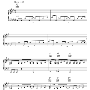 Prince Papa Musik Noten - Piano, Vocal & Guitar Chords - 123403-0