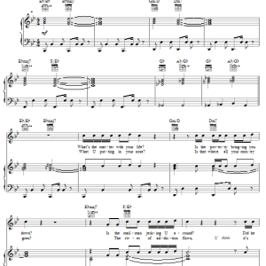 Prince Pop Life Musik Noten - Piano, Vocal & Guitar Chords - 59570-0