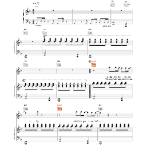 Prince The Beautiful Ones Musik Noten - Piano, Vocal & Guitar Chords - 20366-0