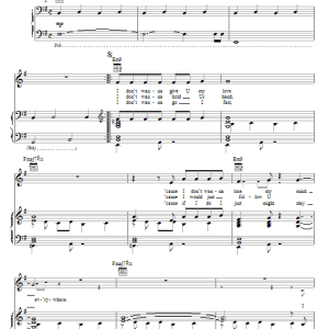 Prince The Dance Musik Noten - Piano, Vocal & Guitar Chords - 55375-0