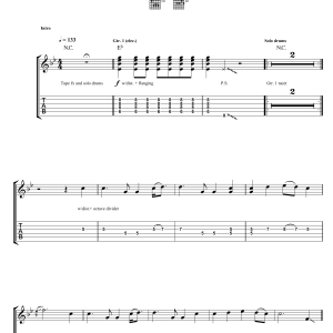Prince & The Revolution America Musik Noten - Guitar Tab - 46761-0