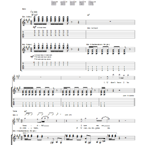 Prince & The Revolution Kiss Musik Noten - Guitar Tab - 46752-0