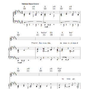 Prince U Got The Look Musik Noten - Piano, Vocal & Guitar Chords - 37275-0