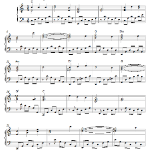 Puccini O Mio Babbino Caro Musik Noten - Piano Solo - 21580-0