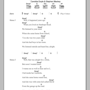 Pulp Babies Musik Noten - Guitar Chords/Lyrics - 101027-0