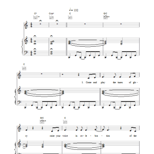 Pulp Glory Days Musik Noten - Piano, Vocal & Guitar Chords - 14775-0