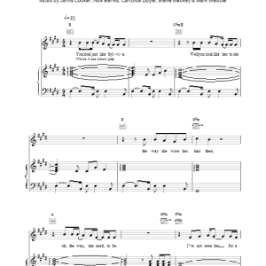 Pulp Sylvia Musik Noten - Piano, Vocal & Guitar Chords - 14780-0