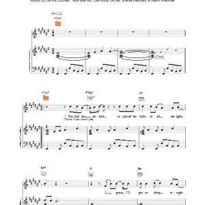 Pulp The Day After The Revolution Musik Noten - Piano, Vocal & Guitar Chords - 14781-0