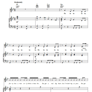 Pussycat Dolls Beep Musik Noten - Piano, Vocal & Guitar Chords - 70022-0