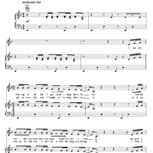 Pussycat Dolls I Don't Need A Man Musik Noten - Piano, Vocal & Guitar Chords - 70011-0