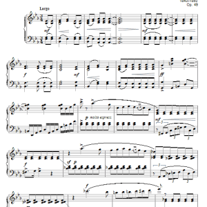Pyotr Il'yich Tchaikovsky 1812 Overture Musik Noten - Piano Solo - 72239-0