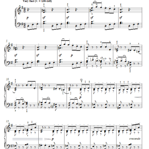 Pyotr Il'yich Tchaikovsky Baba-Yaga Musik Noten - Piano Solo - 73966-0