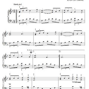 Pyotr Il'yich Tchaikovsky Confiturembourg Musik Noten - Easy Piano - 81835-0