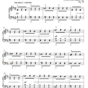 Pyotr Il'yich Tchaikovsky Hobbyhorse Musik Noten - Piano Solo - 73964-0