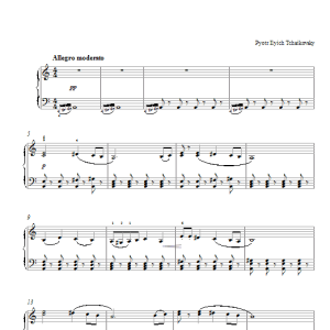 Pyotr Il'yich Tchaikovsky Marche Slave, Op. 35 Musik Noten - Piano Solo - 26047-0