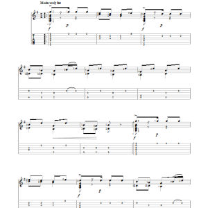 Pyotr Il'yich Tchaikovsky Russian Dance (Trepak) (arr. Tony D'Addono) (from The Nutcracker) Musik Noten - Solo Guitar - 95570-0