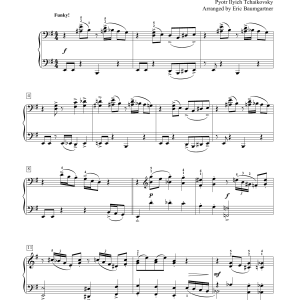 Pyotr Il'yich Tchaikovsky Sugar Plum Funk Musik Noten - Educational Piano - 74959-0