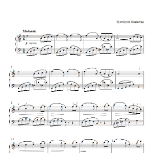 Pyotr Il'yich Tchaikovsky Swan Lake, Op. 20 (Scene) Musik Noten - Piano Solo - 26052-0