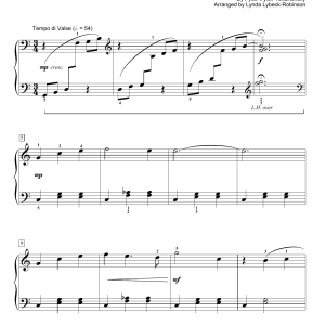Pyotr Il'yich Tchaikovsky Waltz Of The Flowers (arr. Lynda Lybeck-Robinson) Musik Noten - Educational Piano - 161360-0