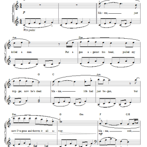 Queen Bohemian Rhapsody (arr. Phillip Keveren) Musik Noten - Easy Piano - 66904-0
