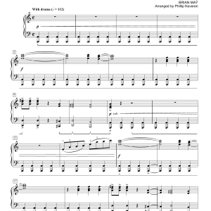 Queen Flash's Theme (Flash) [Classical version] (arr. Phillip Keveren) Musik Noten - Piano Solo - 171556-0