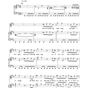 Queen Headlong Musik Noten - Piano, Vocal & Guitar Chords - 35783-0