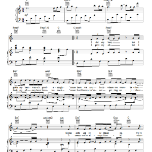 Quincy Jones featuring James Ingram Just Once Musik Noten - Piano, Vocal & Guitar Chords - 21434-0