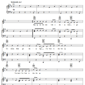R Kelly Double Up Musik Noten - Piano, Vocal & Guitar Chords - 63320-0