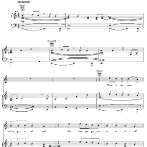 R Kelly Havin' A Baby Musik Noten - Piano, Vocal & Guitar Chords - 63316-0