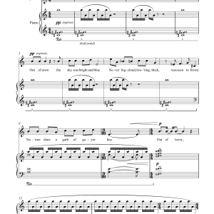Rachel Leach Out of Town (for soprano and piano) Musik Noten - Piano & Vocal - 45950-0