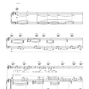Radiohead All I Need Musik Noten - Piano Solo - 94758-0