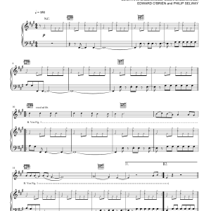 Radiohead Identikit Musik Noten - Piano, Vocal & Guitar Chords - 177678-0