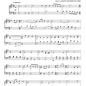 Ralph Vaughan Williams For All The Saints Musik Noten - Piano Solo - 74527-0