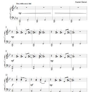 Randall Hartsell B-Flat Train Boogie Musik Noten - Educational Piano - 86466-0
