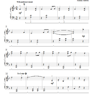 Randall Hartsell By The Koi Pond Musik Noten - Educational Piano - 150705-0