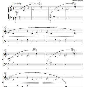 Randall Hartsell Drifting Sunset Clouds Musik Noten - Educational Piano - 70025-0