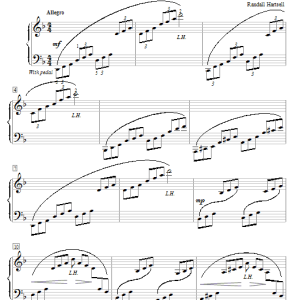 Randall Hartsell Etude Dramatique Musik Noten - Educational Piano - 77673-0