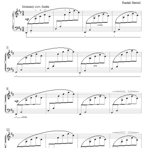 Randall Hartsell September Sunset Musik Noten - Educational Piano - 67801-0