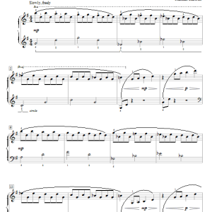 Randall Hartsell Shimmering Stardust Musik Noten - Educational Piano - 67805-0