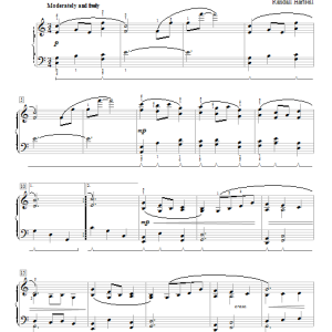 Randall Hartsell Showers At Daybreak Musik Noten - Educational Piano - 151145-0