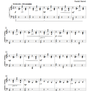 Randall Hartsell Tides Of Tahiti Musik Noten - Educational Piano - 151141-0