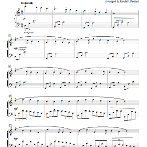 Randall Hartsell 'Tis So Sweet To Trust In Jesus Musik Noten - Educational Piano - 153780-0
